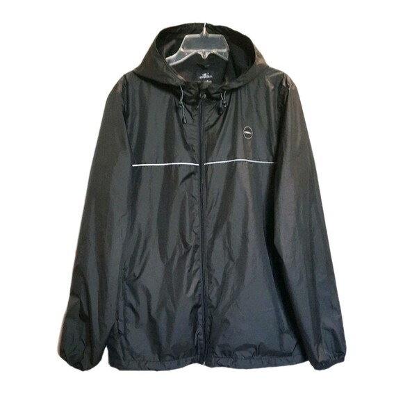 O'NEILL Nomadic Men's Black Lightweight Hooded Jacket Water-Resistant Durable M - Picture 4 of 8